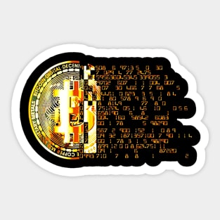 Bitcoin Sticker